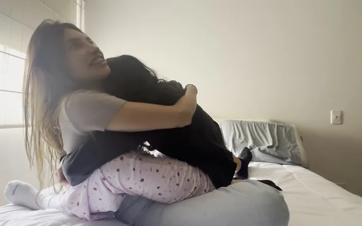 scarlettandc: My Best Friend Teaches Me How to Suck Pussy and...