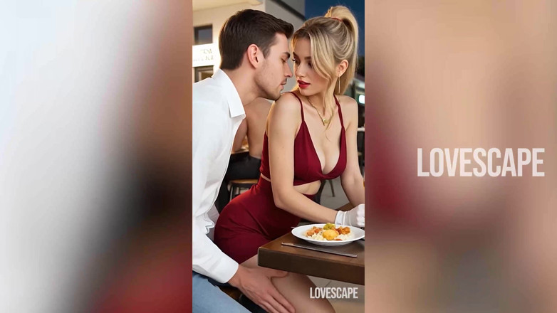 Lovescape: Innocent Date with Blonde Ends in Leash &amp; Crawling Humiliation