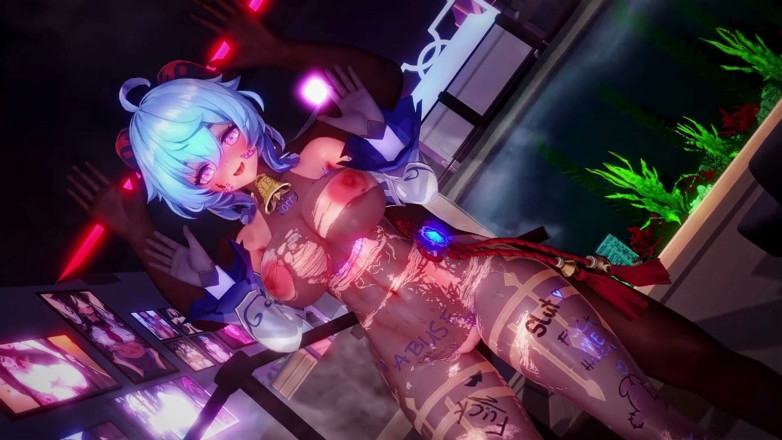 NSFWOtaku: Genshin Impact - Slutty Ganyu Ntr Sex - 3D Hentai Animations