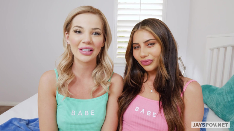 JAYS POV: Bella Rose ve ilk kez selena luxx ile inanılmaz üçlü seks