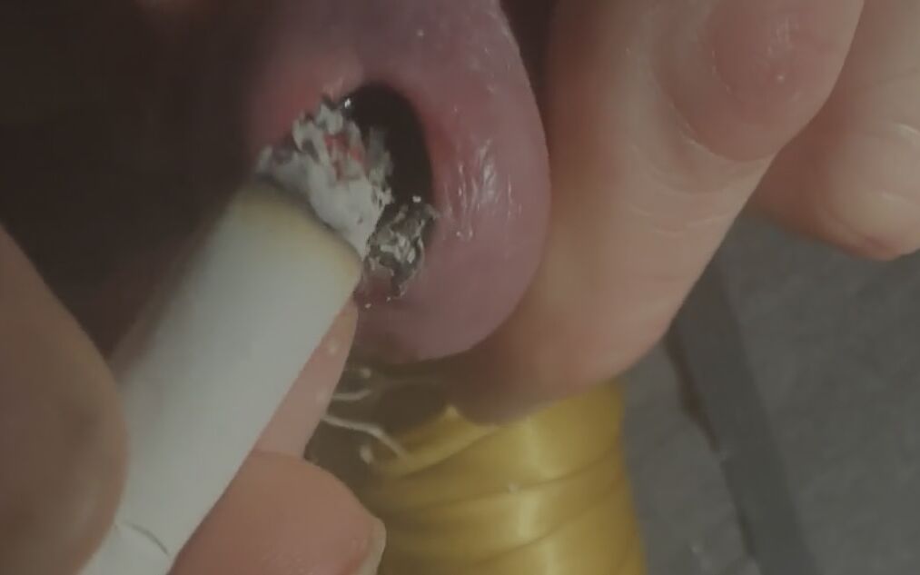 Urethra Cigarette Fun