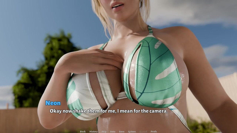 Neon2520: 疯狂冒险 #13 胖屁股青少年训练她的嘴巴进行严重的口交