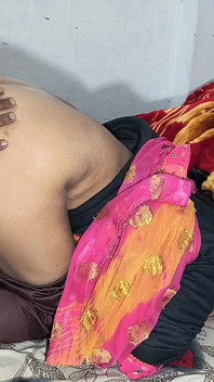 Beautiful Big Boobs Indian Bhabhi Doggystyle Fucking and Cumshot on Ass