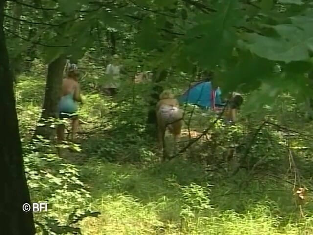 Nasty matures and dirty grannies club: En la naturaleza con viejos