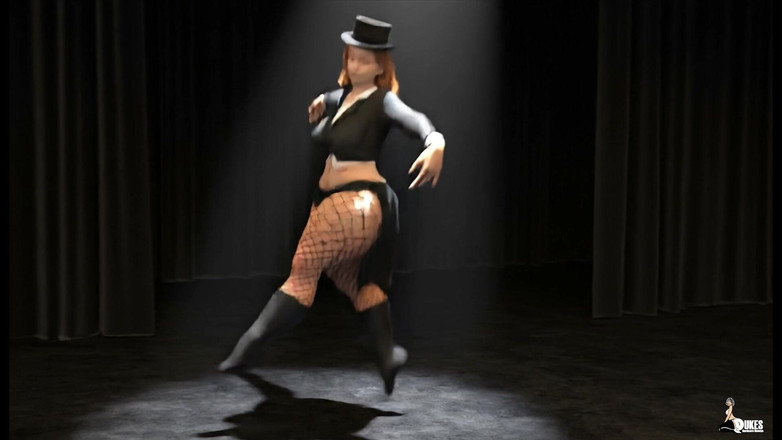 Dukes Hardcore Honeys: Bayan Keagan tiyatro dansı