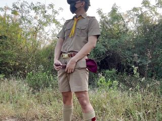 SinglePlayerBKK: Naughty Boy Scout Cum in