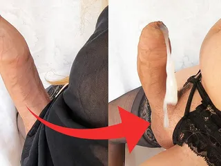 Cum Dropping Uncut Foreskin