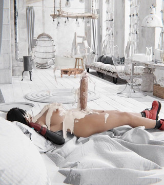 Velvixian3Futanari: Tifa Wet Dream 2 (futa Shemale)