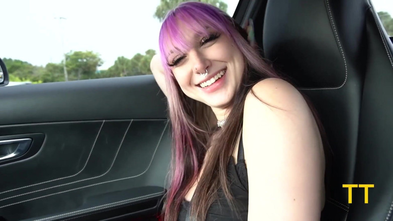 Teddy Tarantino: Big Tits Skylar Vox Gets Picked up From Grocery Store...