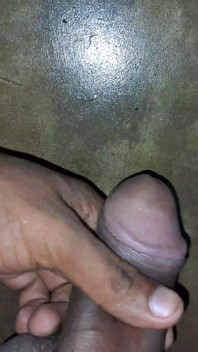 Desi handjob dengan kontol hitam