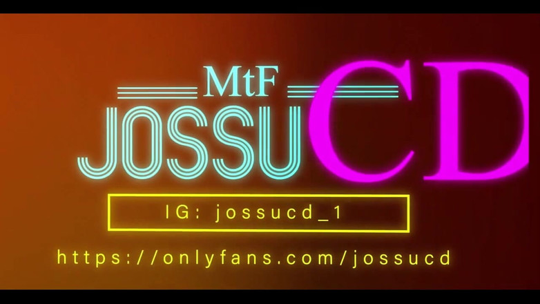 JossuCD: 내 Fav 딜도를 타고 커밍하는 Jossu 크로스드레서  