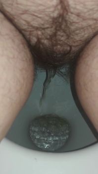 Pee Pissing in the Toilet