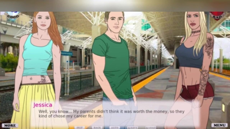 3DXXXTEEN2 Cartoon: Ashleys öppna förhållande börjar betala off. 3D tecknad porr sex