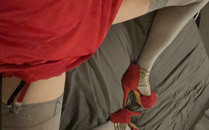 Lingerie love: Tak seksowna w czerwieni