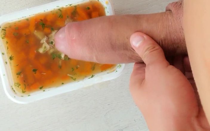 Idmir Sugary: Sopa con semen propio: sabor a la comida entregada del...