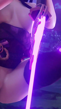 Shogun Raiden Baal From Genshin Impact Rides Dick