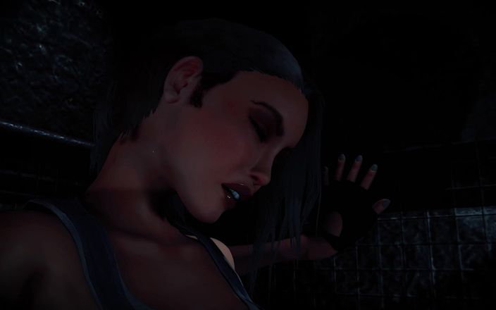 3DHentaiBeauties: Jill Uložit sezení nohou v místnosti