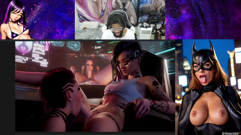 Good news media: 후타 주디 그녀의 자지를 빨아, 대머리 보지 D.va 얼굴 따먹기, 거유 Jiggly 유방 Mei