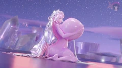 Roztomilá elf teen - obrovské rozšíření prsou