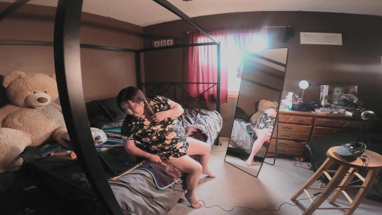 SexyNEBBW: สาวอวบเซ็กซี่ขี้เกียจแต่เงี่ยน โชว์กล้อง GoPro