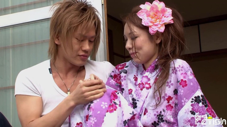 Pure Japanese adult video ( JAV): Japanese babe squirts while horny boyfriend plays with her cunt...
