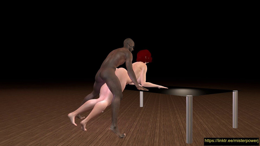 Black Widow Needs Dick Fury Doggy Love (Misterj 3d Studio)