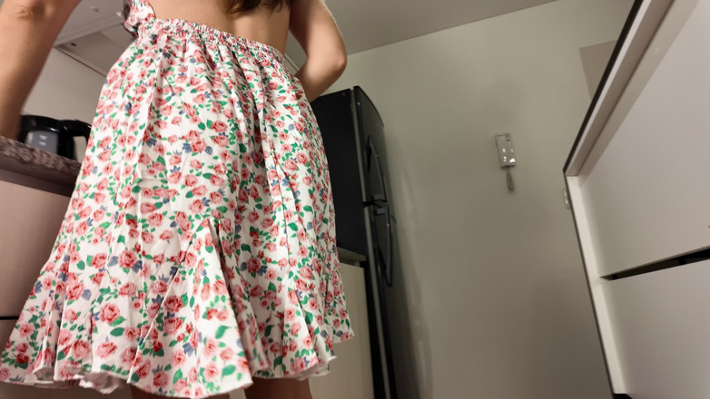 Nipplestock: Stepmom Gets Unexpected Sex Right in the Kitchen with a...