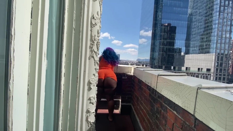 Exclusive Dirty Diana: Big Ass in Orange Get Smashed