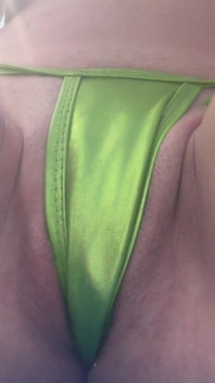Horny Pussy at the Beach