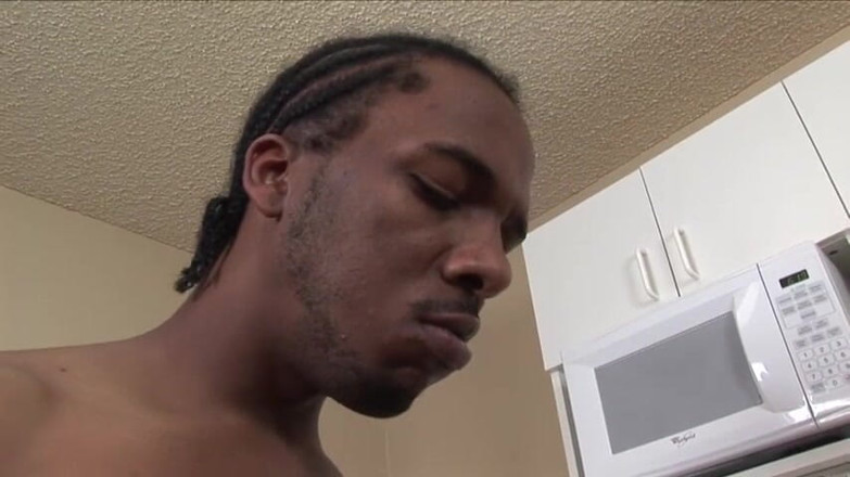 Backdoor Films: Horny ebony babe gets banged by a monster black cock