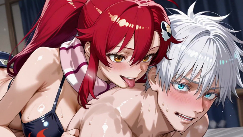 Prznai: Gojo (jjk) X Yoko (ttgl)
