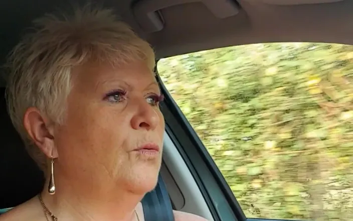 Uk Joolz: My second trip out in the car this morning, in...