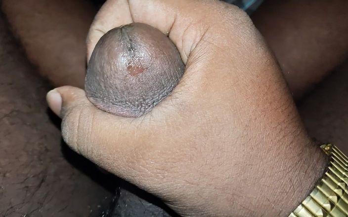 BlackGay: インド人男性巨根オナニー