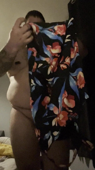 Shaun Cbt: Bondage de bite et de couilles avec pinces à tétons, travesti...
