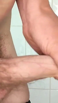 Cum in my bathroom