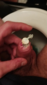 Моя велика вставка в уретру пеніса