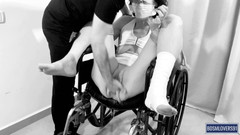 Bdsmlovers91: अंधेरा देखने की बात है - व्हीलचेयर बंधन