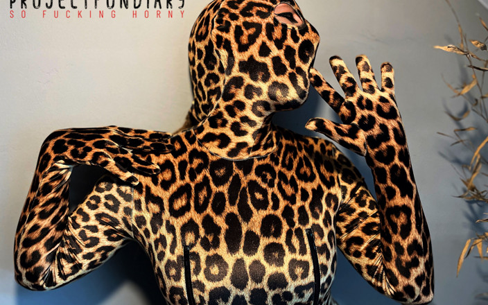 Projectsexdiary: Halloween-godsaker i Leopard Zentai-kattdräkt - Projektfundiary