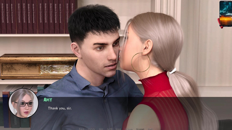 3D Cartoon Porn: Reunion 21 Keira seduce e scopa John in ufficio