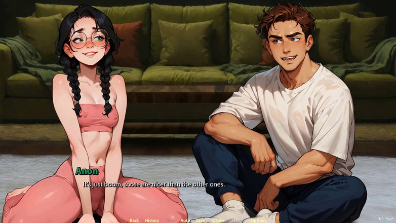 Dirty GamesXxX: Moonriple Lake: adânc în noapte cu cuplul și prietenii lor - episodul 13