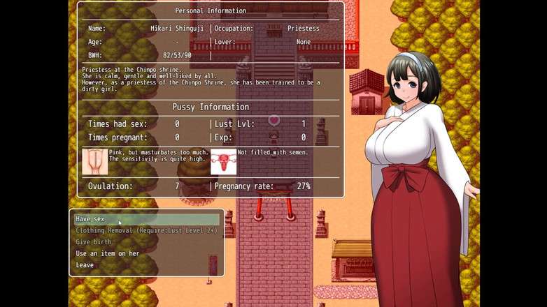 Cumming Gaming: Impregnation Island Taboo Hentai Game Ep.7 Shrine Maiden Squirt and...
