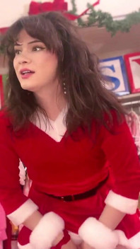 Trans Stepmother Prepares the Christmas Sissy Gangbang