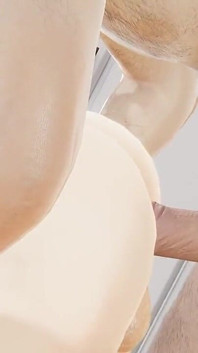 Femboy yaoi - एक खरगोश महिला को बड़े आदमी द्वारा चोदा जाता है