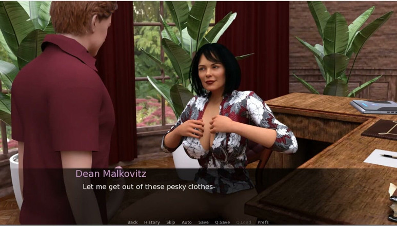 XXX Games Bunk: Milftopia - Gameplay - Odgrywanie roli - College Dean rucha swojego studenta w...