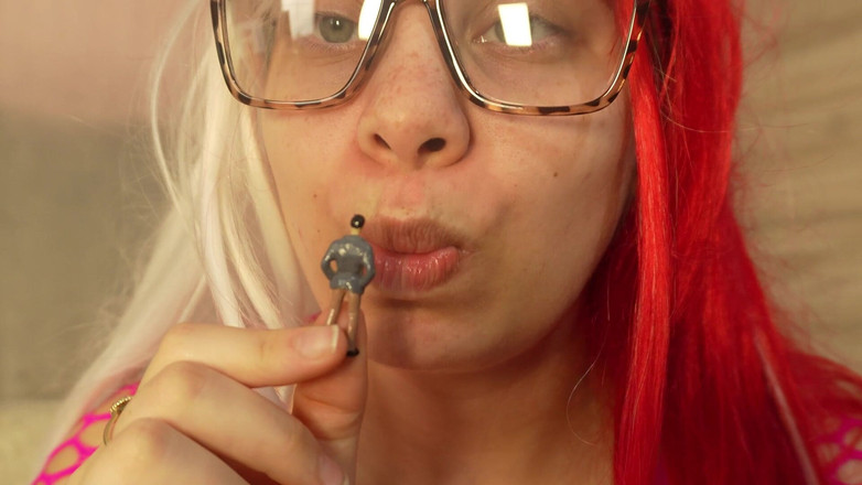 AmayaMori: Gigante meia-irmã masca chiclete, em seguida, chupa bolhas em sua...