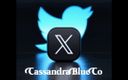 Cassandra Blue: オナニー白パンティー-3