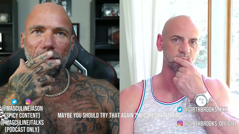 Raw and Uncensored with Masculine Jason: Porn Star Confessions - Girth Brooks (episode 143)