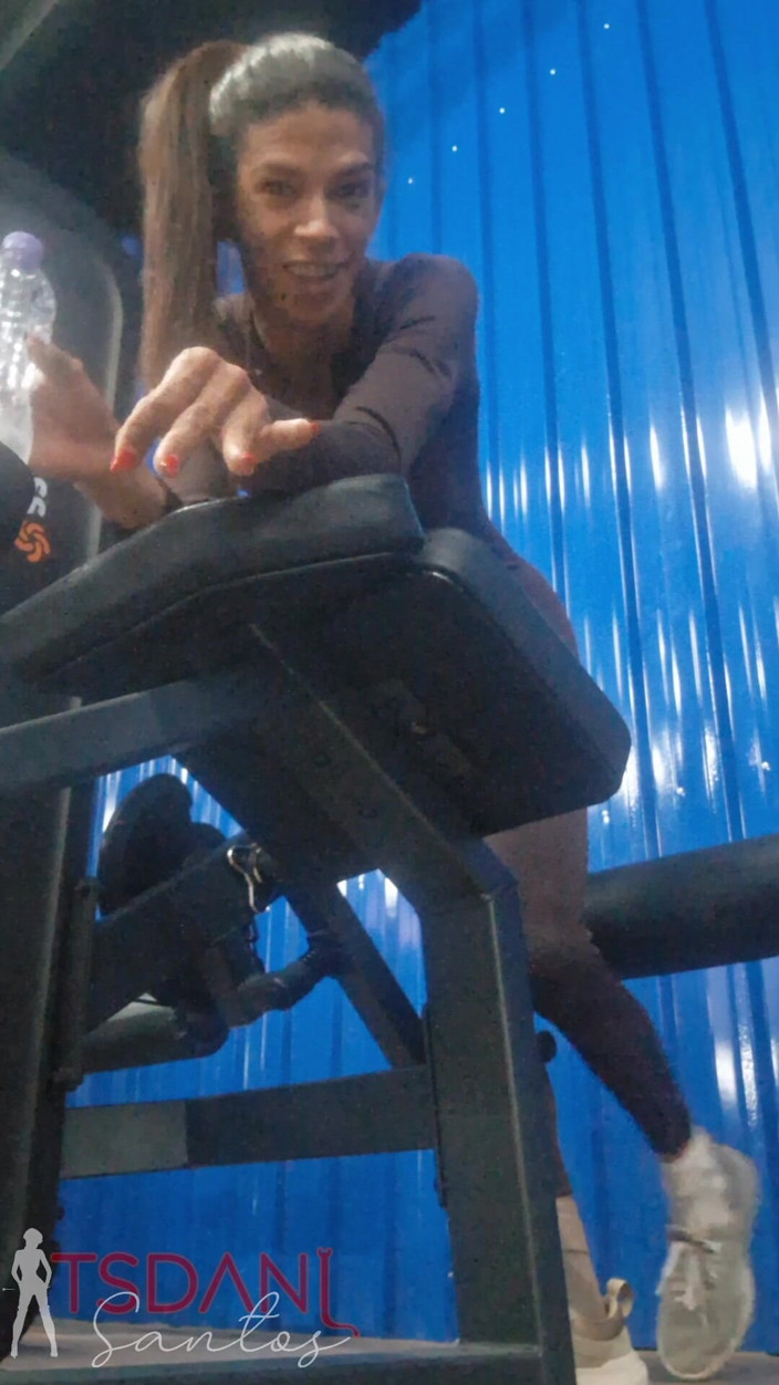 Tsdanisantos1: A Short Video at the Gym, Just Chilling, Doing My...
