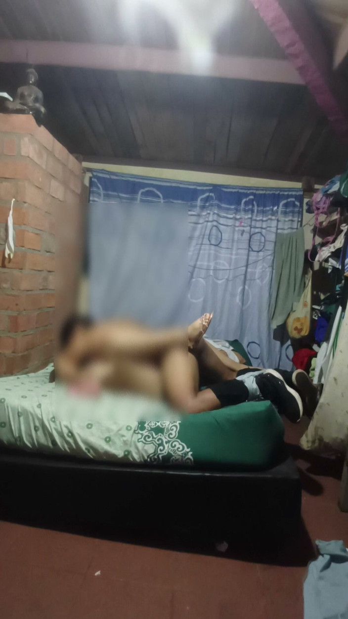 E-Alfa: Stepdauther, Moaning with Her Dick Inside