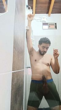 Tão Quente Se Masturbando No Banheiro